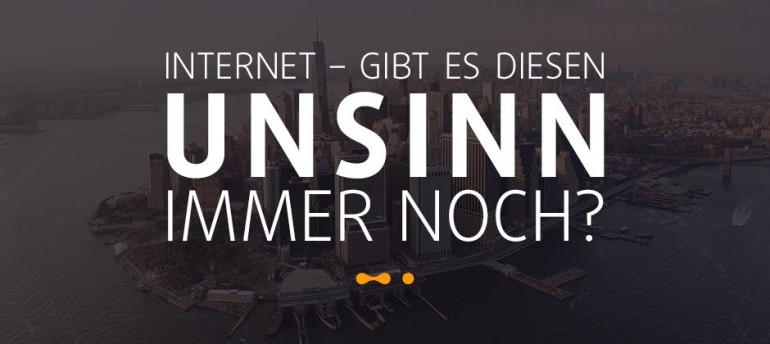 Internet Unsinn Print