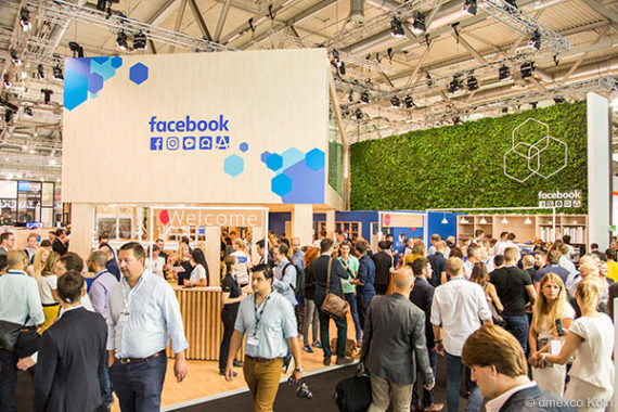 dmexco 2016 Facebook Messestand